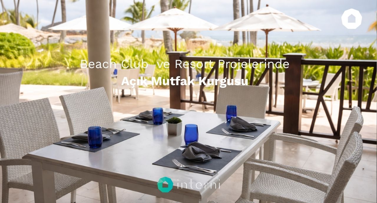 Beach de açık mutfak kurgusu